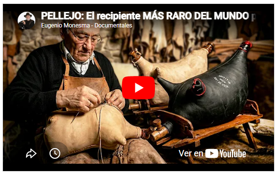 Botas y pellejos | El recipiente MÁS RARO DEL MUNDO para llevar VINO
