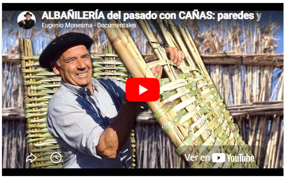 El cañicero de Tudela | ALBAÑILERÍA del pasado con CAÑAS: paredes y CAÑIZOS