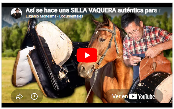 El guarnicionero | silla vaquera para montar a caballo