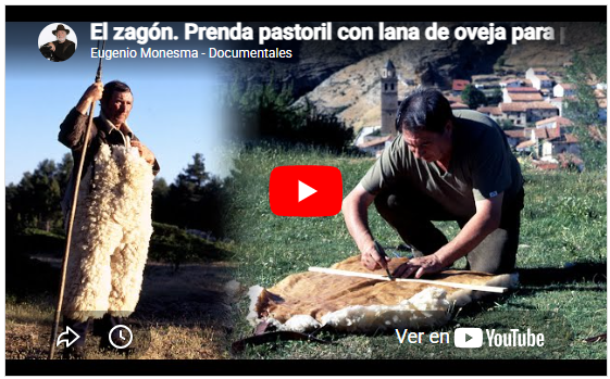 El zagón | Prenda pastoril con lana de oveja | Oficios Perdidos