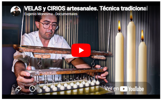 Elaboración artesanal de velas y cirios | Oficios Perdidos