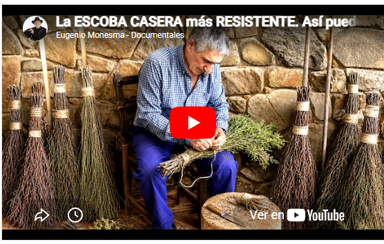 Escobas de brezo | La ESCOBA CASERA más RESISTENTE