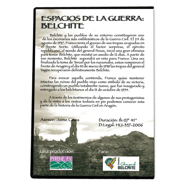 Espacios de la guerra: Belchite