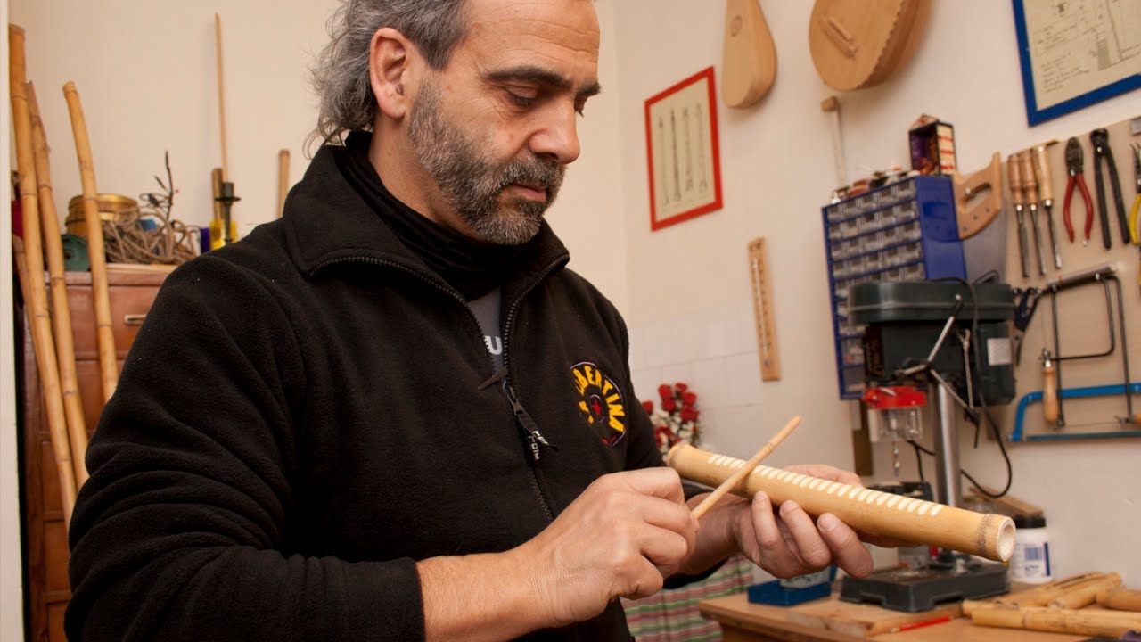 Instrumentos musicales elaborados con caña | Artesanía tradicional | Música