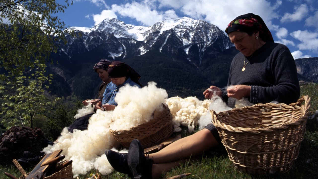 La lana en el Pirineo | Proceso textil de la lana | Oficios Perdidos