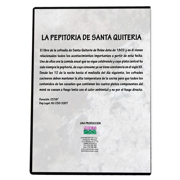 La pepitoria de Santa Quiteria