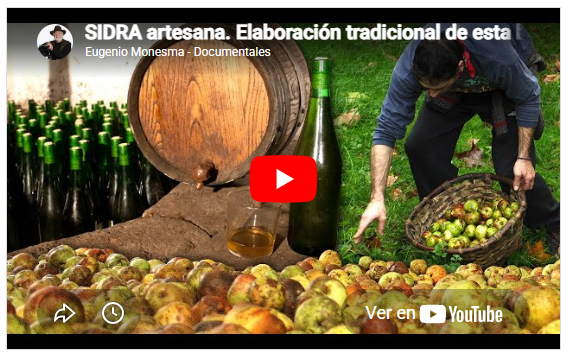 La sidra. Proceso artesanal para la elaboración de esta bebida