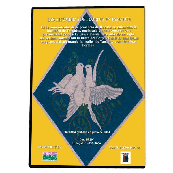Las alfombras del Corpus en Tamarite