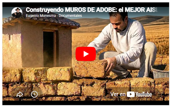 Los adobes en Villafrechos | muros de adobe | aislante natural