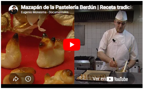 Mazapán de la Pastelería Berdún | Receta tradicional | Receta de Navidad