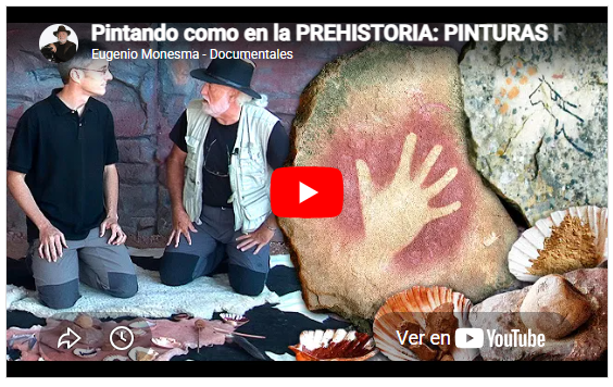 Pintando como en la PREHISTORIA: PINTURAS RUPESTRES con plumas, huesos, carbón y pigmentos naturales